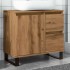 Mueble de lavabo madera de ingeniería roble artisan 65x33x60