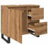 Mueble de lavabo madera de ingeniería roble artisan 65x33x60