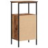 Mesitas de noche 2 uds madera ingeniería envejecida 41x31x80