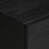 Mueble de TV madera de ingeniería negro 105x33x46