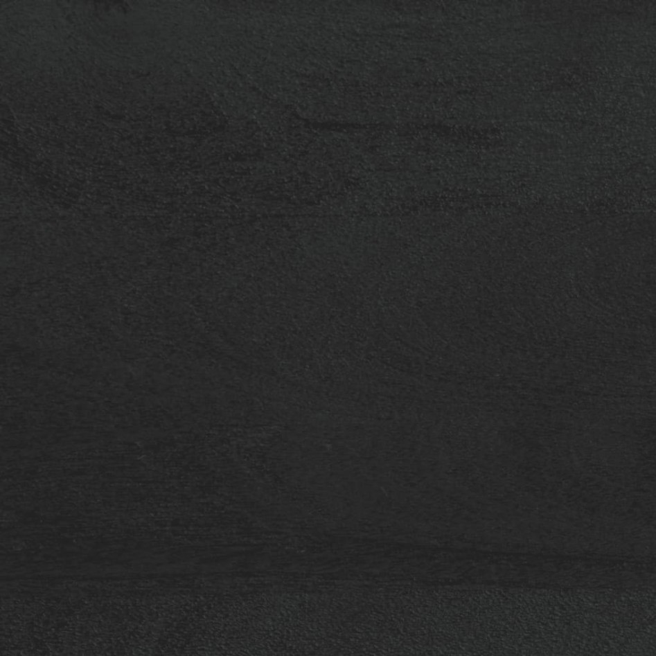 Mueble de TV madera de ingeniería negro 105x33x46