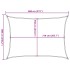 Toldo de vela rectangular HDPE azul 160 g/m² 6x8