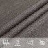 Toldo de vela gris antracita HDPE 160 g/m² 5x6