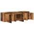 Mueble de TV madera ingeniería madera envejecida 120x30x40,5