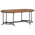 Mesa de centro madera maciza acacia 110x55x40