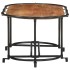 Mesa de centro madera maciza acacia 110x55x40