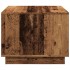 Mesa de centro madera ingeniería madera envejecida 55x55x42
