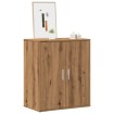 Mueble zapatero madera ingeniería roble artisan 60x35x70 cm