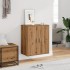 Mueble zapatero madera ingeniería roble artisan 60x35x70