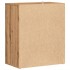 Mueble zapatero madera ingeniería roble artisan 60x35x70