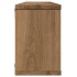 Estantes cubo de pared 6 uds madera roble artisan 60x15x23