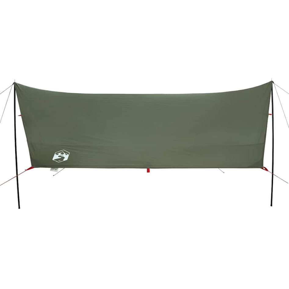 Lona de camping impermeable verde oliva 438x376x212