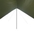 Lona de camping impermeable verde oliva 438x376x212