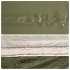 Lona de camping impermeable verde oliva 438x376x212