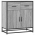 Aparador madera ingeniería gris sonoma 68x35x76