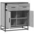 Aparador madera ingeniería gris sonoma 68x35x76