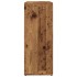 Aparador de madera de ingeniería envejecida 91x29,5x75