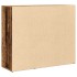 Aparador de madera de ingeniería envejecida 91x29,5x75