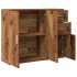 Aparador de madera de ingeniería envejecida 91x29,5x75
