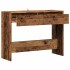 Mesa consola madera ingeniería madera envejecida 100x35x76,5