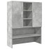 Armario de lavadora gris hormigón 70,5x25,5x90
