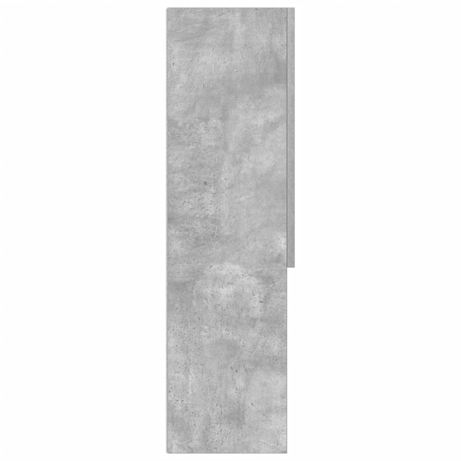 Armario de lavadora gris hormigón 70,5x25,5x90