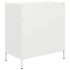 Aparador de acero laminado en frío blanco 68x39x73,5