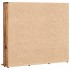 Mueble de CD madera de ingeniería envejecida 100x23x89,5