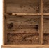 Mueble de CD madera de ingeniería envejecida 100x23x89,5