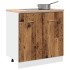 Armario bajo fregadero madera envejecida 80x46x81,5