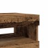 Muebles de TV con luces LED 2 uds madera ingeniería
