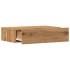 Muebles de TV con luces LED 2 uds roble artisan 60x35x15,5