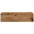 Muebles TV con luces LED 2 uds madera envejecida 60x35x15,5