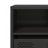 Mueble para TV acero laminado en frío negro 68x39x43,5