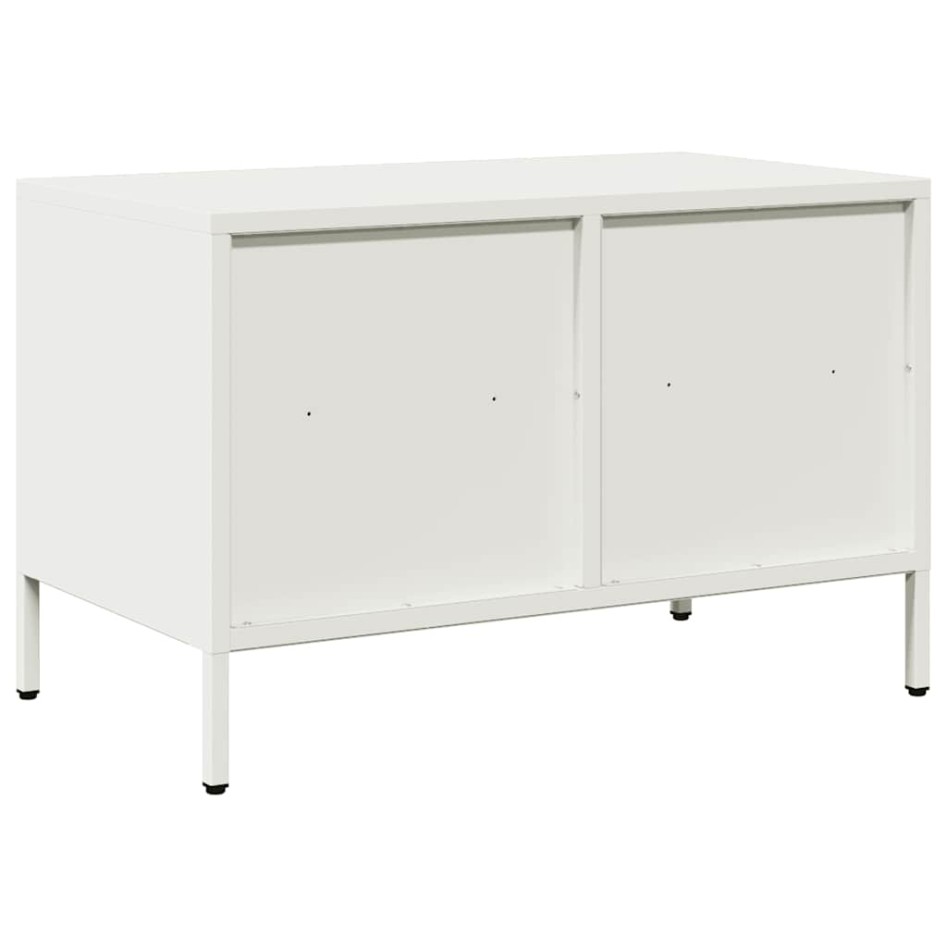 Mueble para TV acero laminado en frío blanco 68x39x43,5
