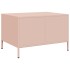 Mueble para TV acero laminado en frío rosa 68x50x43,5