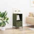 Aparador de acero laminado en frío verde oliva 35x39x73,5