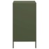 Aparador de acero laminado en frío verde oliva 35x39x73,5