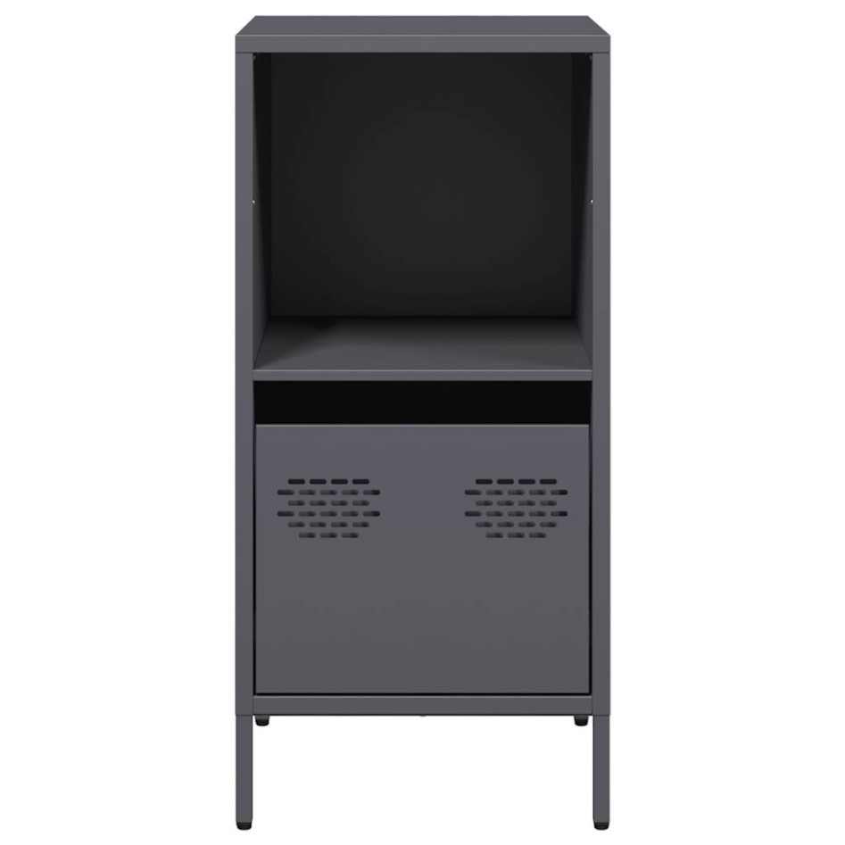 Aparador de acero laminado en frío antracita 35x39x73,5