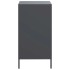 Aparador de acero laminado en frío antracita 35x39x73,5