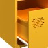 Aparador acero laminado en frío amarillo mostaza 68x39x73,5