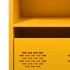 Aparador acero laminado en frío amarillo mostaza 68x39x73,5
