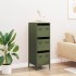 Aparador de acero verde oliva 39x35x103,5