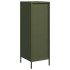 Aparador de acero verde oliva 39x35x103,5