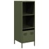 Aparador de acero verde oliva 35x39x103,5