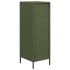 Aparador de acero verde oliva 35x39x103,5