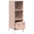 Aparador de acero rosa 35x39x103,5
