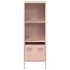 Aparador de acero rosa 35x39x103,5
