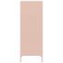 Aparador de acero rosa 35x39x103,5