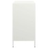 Aparador de acero laminado en frío blanco 68x39x73,5